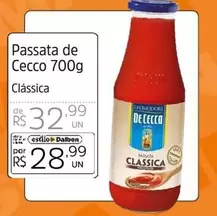 Oferta de De Cecco - Passata  por R$32,99 em Supermercado Dalben