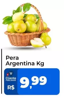 Oferta de Pera Argentina por R$9,99 em Tonin Superatacado