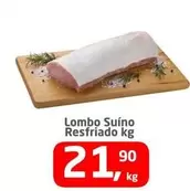 Oferta de Lombo Suíno Resfriado por R$21,9 em Tenda Atacado