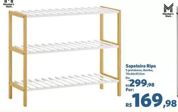 Oferta de Sapateira Ripa por R$169,98 em Sam's Club