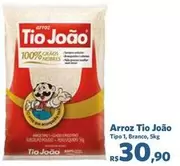 Oferta de Tio João - Arroz por R$30,9 em Sam's Club