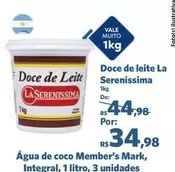 Oferta de Serenissima - Doce De Leite por R$34,98 em Sam's Club