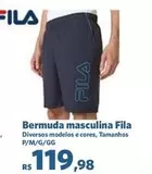 Oferta de FILA - Bermuda Masculina Fila por R$119,98 em Sam's Club