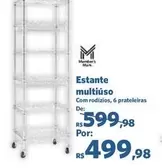 Oferta de Estante Multiúso por R$499,98 em Sam's Club