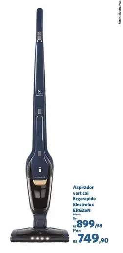 Oferta de Electrolux - Aspirador Vertical Ersopapido por R$749,9 em Sam's Club