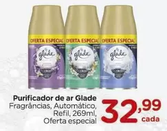 Oferta de Glade - Purificador De Ar por R$32,99 em Carrefour