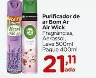 Oferta de Bom Ar - Purificador De Ar Air Wick por R$21,11 em Carrefour