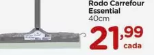 Oferta de Carrefour - Rodo Essential por R$21,99 em Carrefour