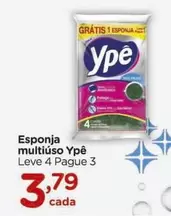 Oferta de Ypê - Esponja Multiúso por R$3,79 em Carrefour