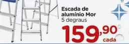 Oferta de Mor - Escada De Aluminio por R$159,9 em Carrefour