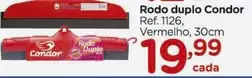 Oferta de Condor - Rodo Duplo por R$19,99 em Carrefour