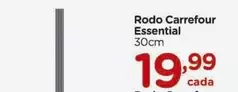 Oferta de Carrefour - Rodo Essential por R$19,99 em Carrefour