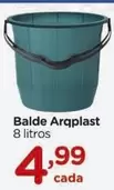 Oferta de Arquiplast - Balde por R$4,99 em Carrefour