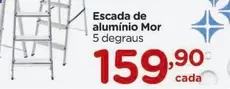 Oferta de Mor - Escada De Aluminio por R$159,9 em Carrefour