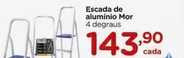 Oferta de Mor - Escada De Aluminio por R$143,9 em Carrefour