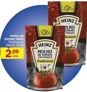 Oferta de Molho - Molho De Tomate por R$2,89 em Carrefour