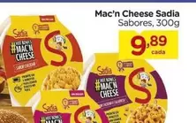 Oferta de Sadia - Mac'n Cheese por R$9,89 em Carrefour