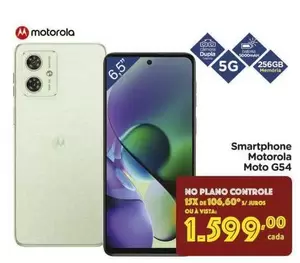 Oferta de Motorola - Smartphone Moto G54 por R$1599 em Carrefour