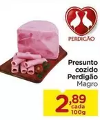 Oferta de Perdigão - Presunto Cozido por R$2,89 em Carrefour