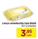 Oferta de Lenço Umedecido por R$3,95 em Carrefour