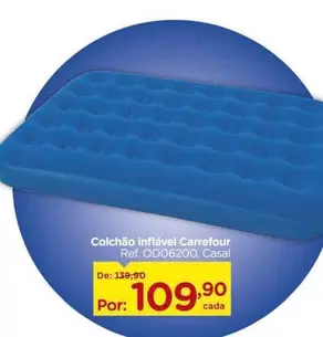 Oferta de Carrefour - Colchao Inflável por R$109,9 em Carrefour