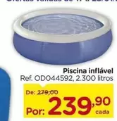 Oferta de Piscina Inflável por R$239,9 em Carrefour