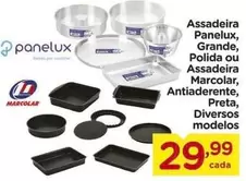 Oferta de Panelux - Assadeira por R$29,99 em Carrefour