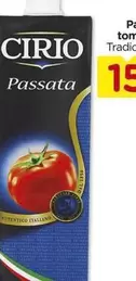 Oferta de Cirio - Passata por R$15 em Carrefour