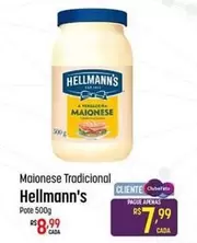 Oferta de Hellmann's - Maionese Tradicional por R$8,99 em Super Muffato