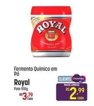 Oferta de Royal - Fermento Químico Em Pó por R$3,79 em Super Muffato