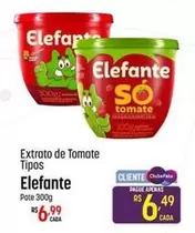 Oferta de Elefante - Extrato De Tomate Tipos por R$6,99 em Super Muffato