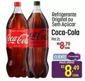 Oferta de Coca-Cola - Refrigerante Original Ou Sem Açúcar por R$8,79 em Super Muffato