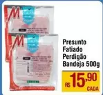 Oferta de Perdigão - Presunto Fatiado por R$15,9 em Max Atacadista