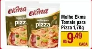 Oferta de Ekma - Molho Tomate Para Pizza por R$9,49 em Max Atacadista