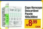 Oferta de Kerocopo - Copo Descartavel por R$8,99 em Max Atacadista