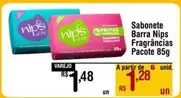 Oferta de Barra - Sabonete  Fragrâncias por R$1,48 em Max Atacadista