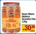 Oferta de Rs - Doces Abóbora Vermelha por R$30,99 em Max Atacadista