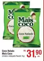 Oferta de Mais Coco - Coco Ralado por R$31,9 em Fort Atacadista