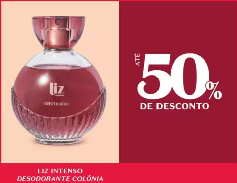 Oferta de Liz - Intenso Desodorante Colonia em O Boticário