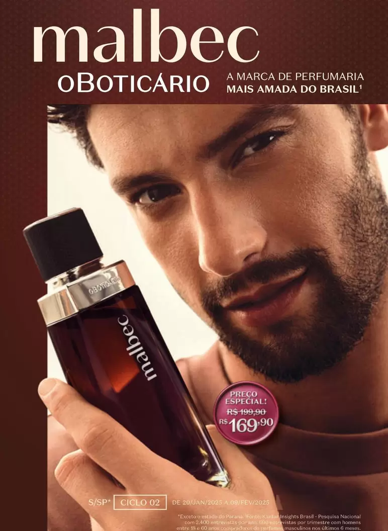 Oferta de Malbec -  OBOTICArio em O Boticário