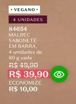 Oferta de Malbec - Sabonete Em Barra por R$39,9 em O Boticário