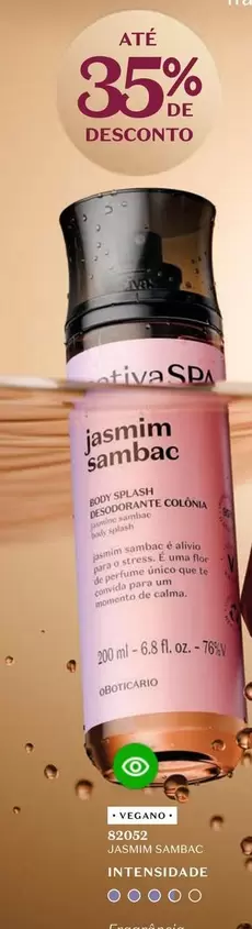 Oferta de Colônia - Gamme De Soja Con Semillas em O Boticário