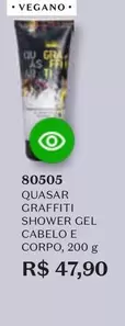 Oferta de Quasar - Craffiti Shower Gel Cabelo E Corpo por R$47,9 em O Boticário