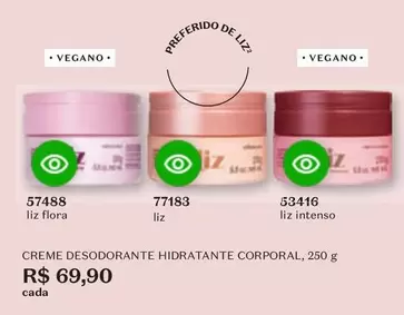 Oferta de O boticario - Creme Desodorante Hidratante Corporal por R$69,9 em O Boticário