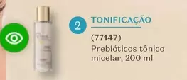 Oferta de Prebióticos Tónica Micelar em O Boticário