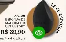 Oferta de Leve - Esponja De Maquiagem Ultra Soft por R$39,9 em O Boticário