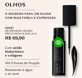 Oferta de O Segredo - Óleo Para Um Olhar Com Mais Força E Expressáo por R$69,9 em O Boticário