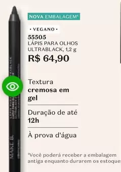 Oferta de O boticario - Textura Cremosa Em Gel por R$64,9 em O Boticário