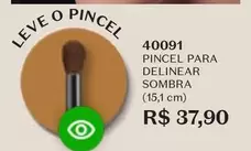 Oferta de Leve - Pincel Para Delinear Sombre por R$37,9 em O Boticário