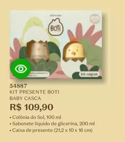 Oferta de Boti - Kit Presente por R$109,9 em O Boticário